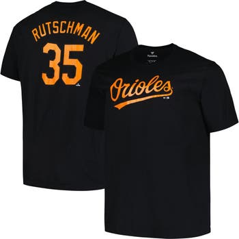 PROFILE Men's Profile Adley Rutschman Black Baltimore Orioles Big & Tall  Name & Number T-Shirt