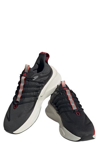 Adidas Originals Adidas Alphaboost V1 Running Shoe In Black