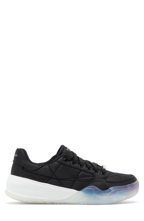 Shop Skechers Denali Sublte Spark Low Top Sneaker In Black/white