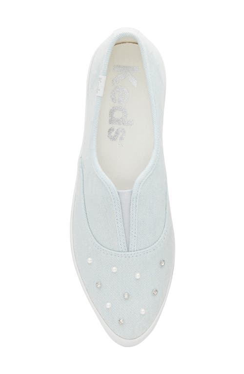 Keds ® Point Platform Slip-on Sneaker In Denim