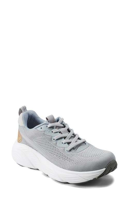 Easy Spirit Laconia Knit Sneaker in Medium Grey 