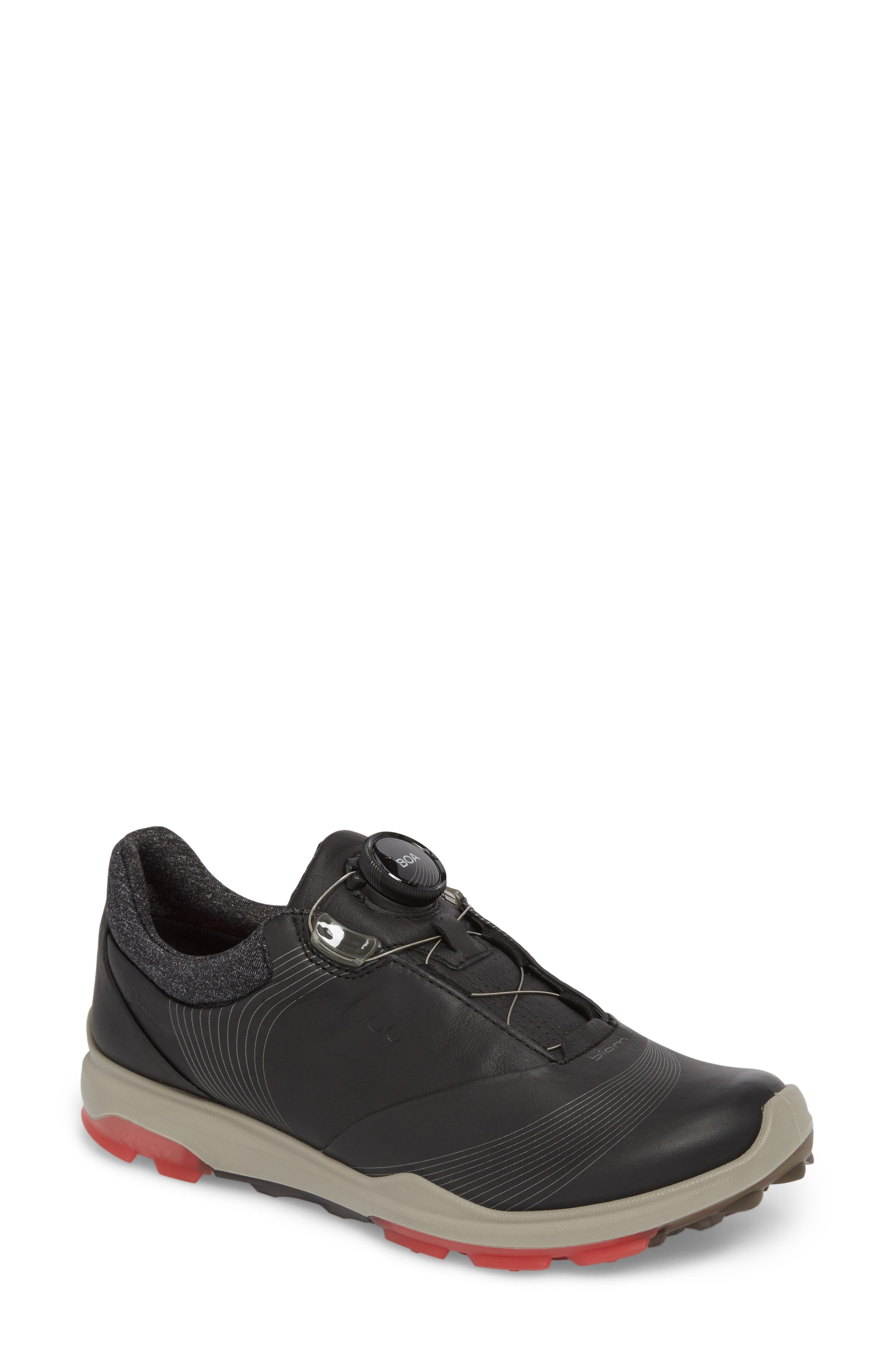 Ecco Golf Biom Hybrid 3 Sneaker, Black