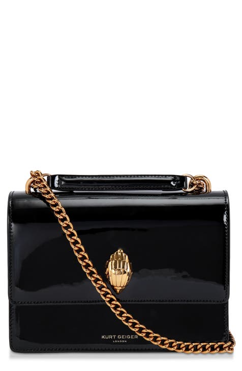 Women's Patent Leather Clutches & Pouches