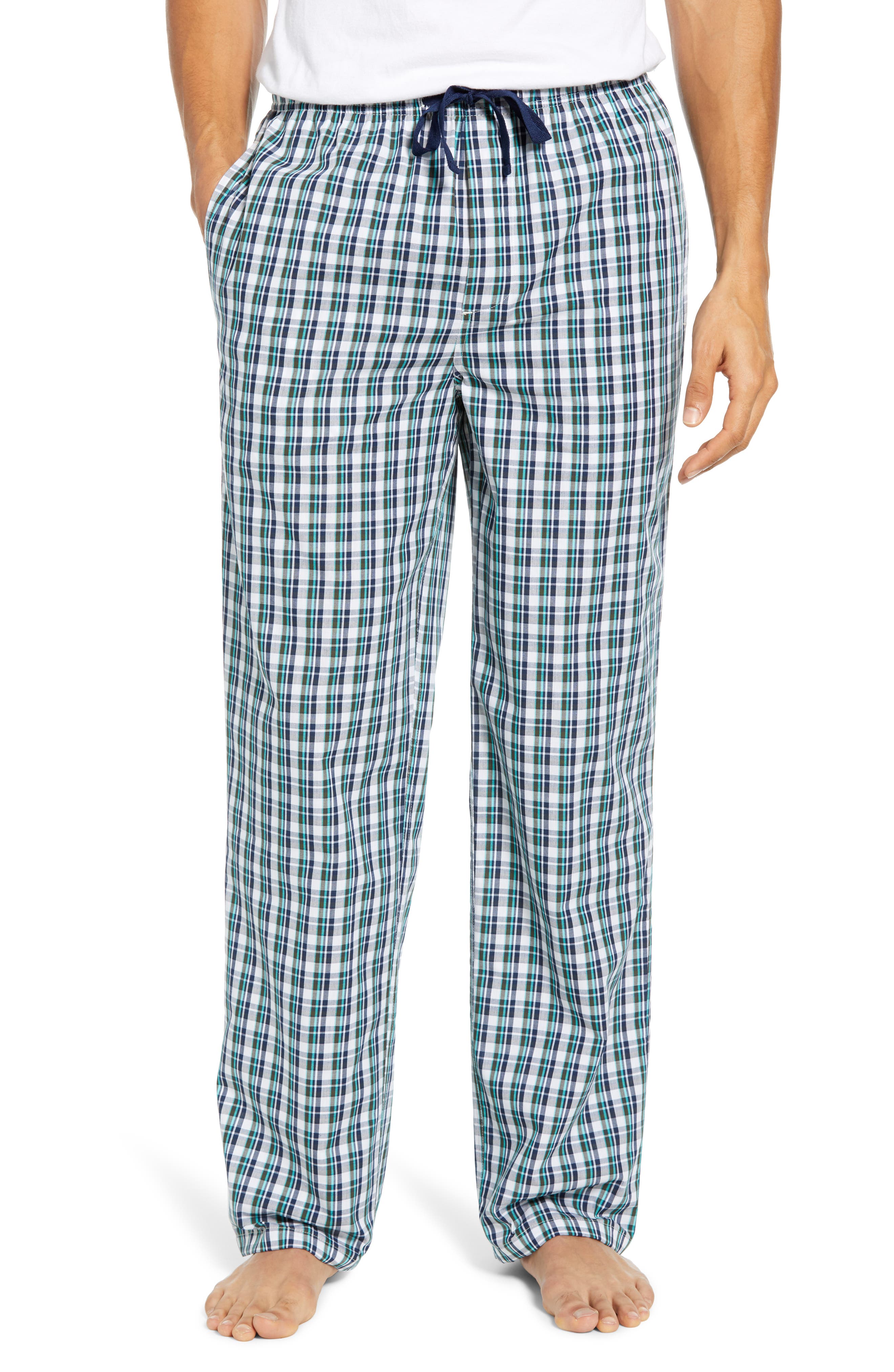 Nordstrom Shop Poplin Pajama Pants, White