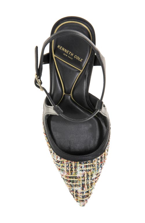 Kenneth Cole Romi Slingback Pump In Metallic Fabric