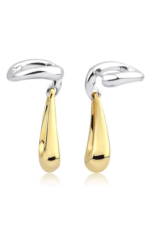 Shop Kloto Moment Ear Jackets In Silver/gold