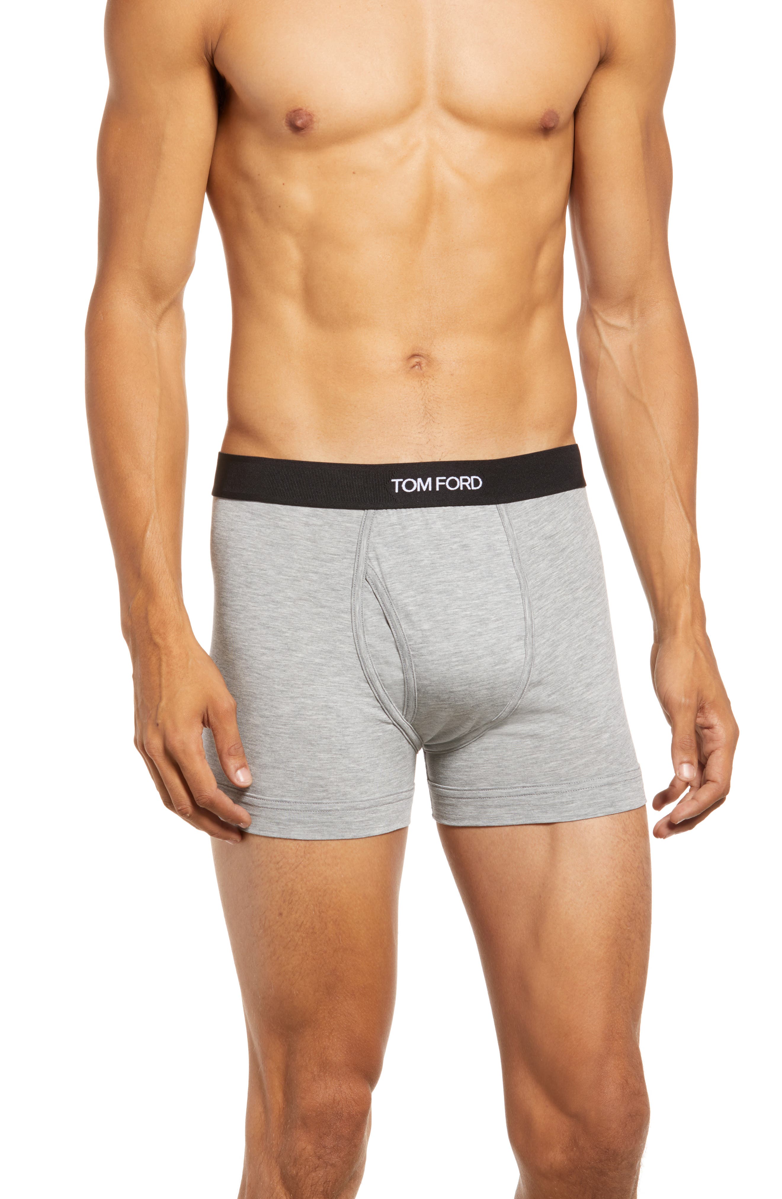 Tom Ford 2-Pack Stretch Jersey Boxer Briefs in White at Nordstrom