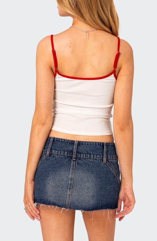 EDIKTED EDIKTED LA LOVER RHINESTONE CAMISOLE