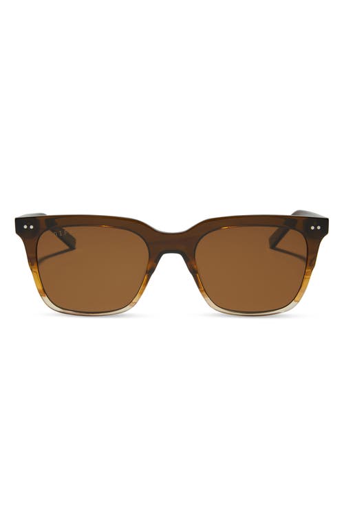 DIFF DIFF BILLIE XL 54MM SQUARE SUNGLASSES