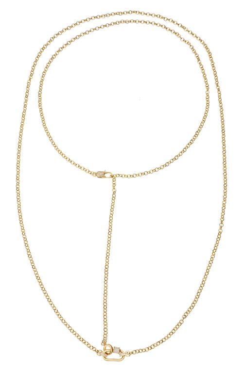Rolo Link Body Chain in Gold