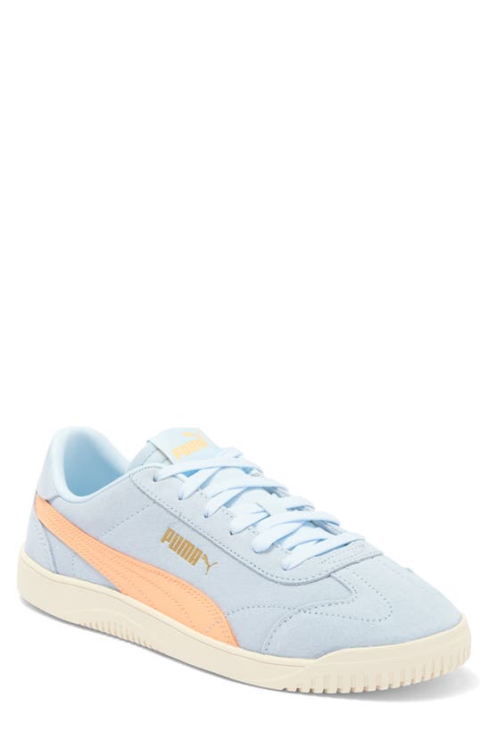 Puma Club 5v5 Aos Sneaker In Icy Blue-peach Fizz-gold