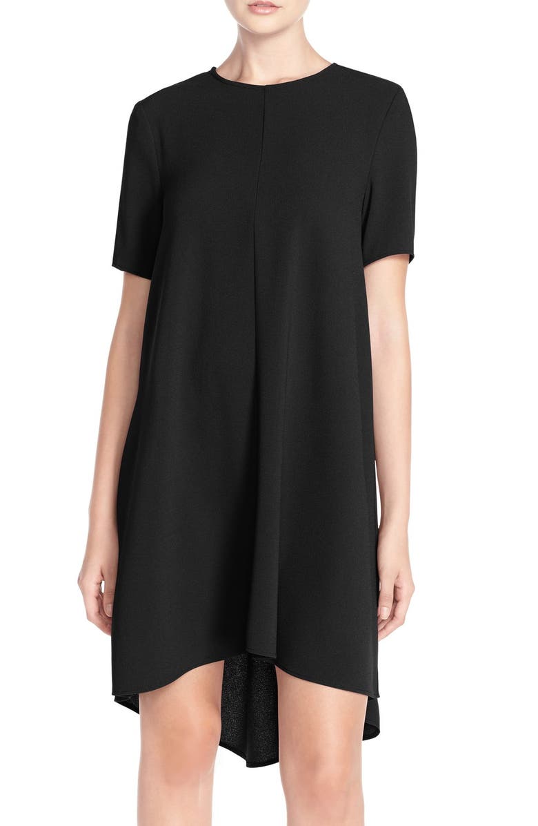 Charles Henry Crepe Trapeze Dress | Nordstrom