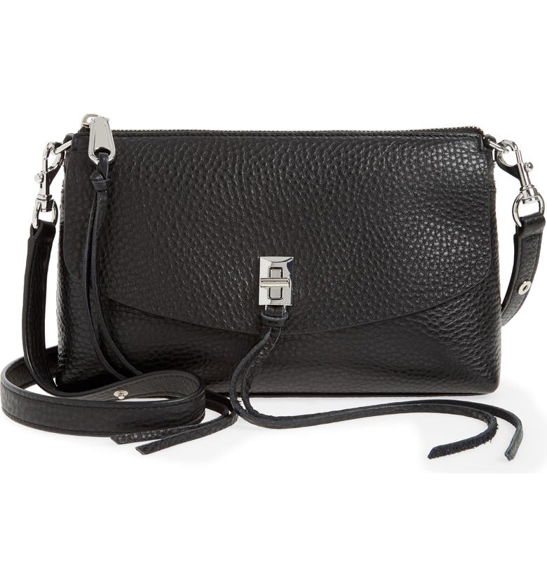Rebecca Minkoff Darren Top Zip Leather Crossbody Bag | Nordstrom