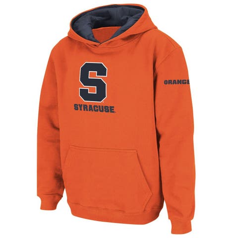 Youth Orange Chicago Bears Fan Gear Prime Pullover Hoodie