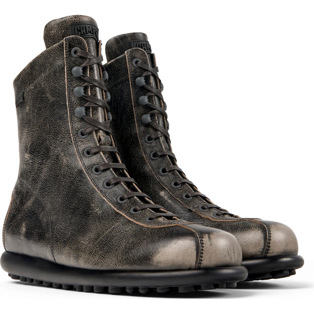 Camper Ariel Boxing Boot In Black