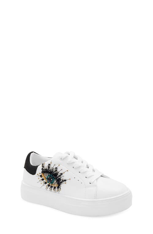 Kurt Geiger London Kids' Mini Laney Eye Platform Sneaker at Nordstrom