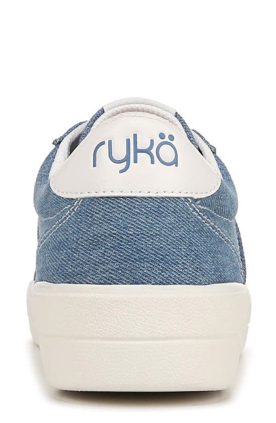 Ryka Viv Classic Low Top Sneaker In Blue Denim