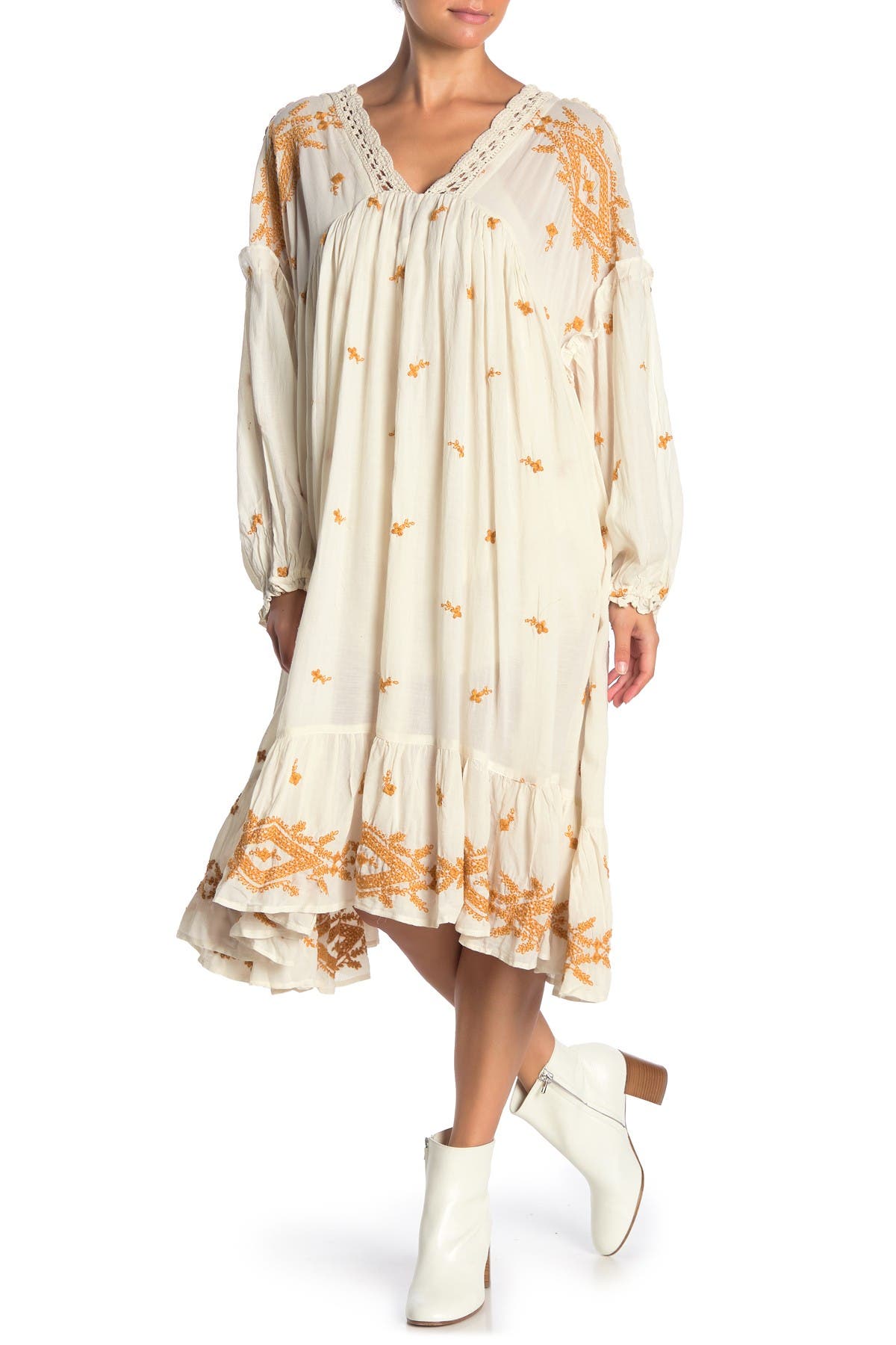 free people lavender midi dress