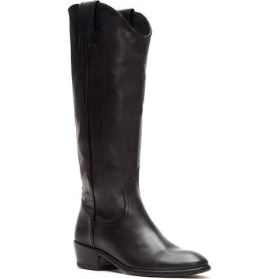 Frye Carson Knee High Boot- Black