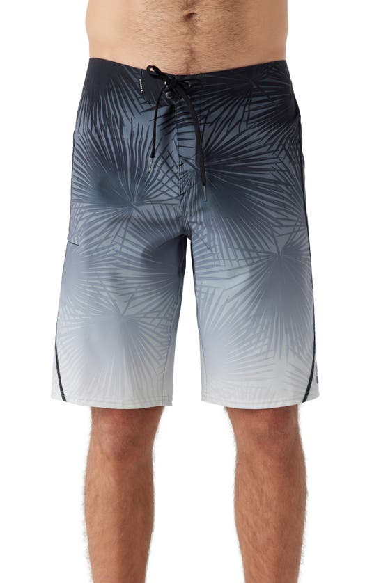 Shop O'neill Hyperfreak Heat Board Shorts In Grey