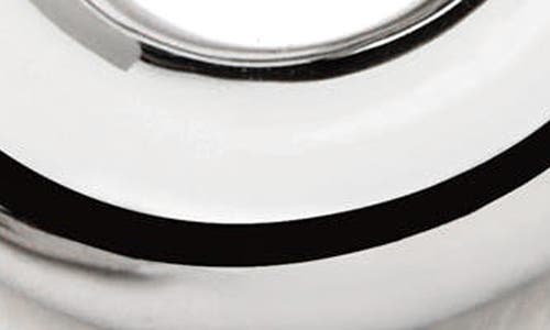 Missoma Small Chubby Hoop Earrings In Silver