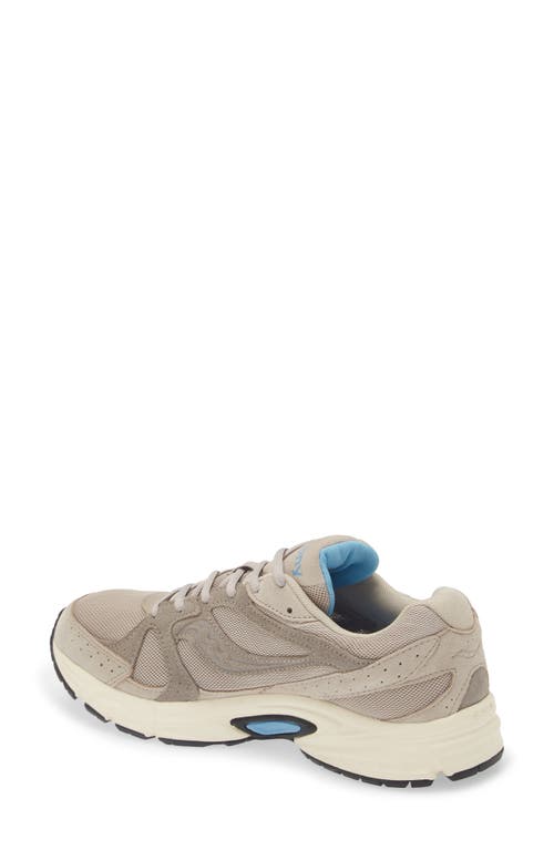 Shop Saucony Grid Ride Millennium Sneaker In Grey/off White