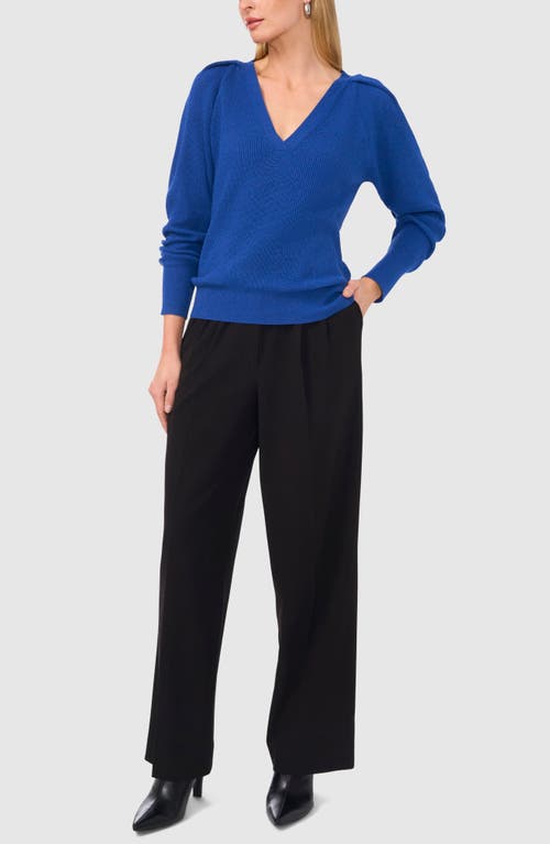 Halogenr Halogen(r) Raglan Rib Sweater In Blue Dusk