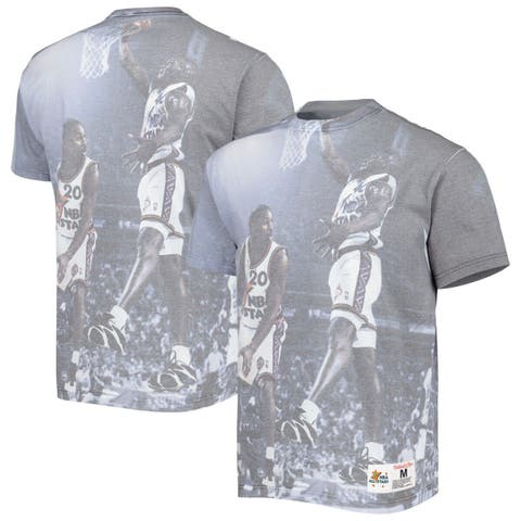 47 Kansas City Chiefs Grey Repeating Club Short Sleeve T Shirt