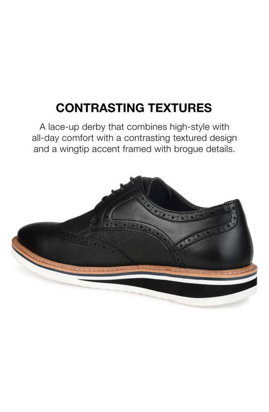 VANCE CO. VANCE CO WARRICK WINGTIP DERBY