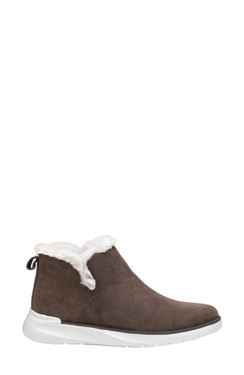 Shop Johnston & Murphy Mollie Xc4® Waterproof Bootie In Dark Gray Wp Suede