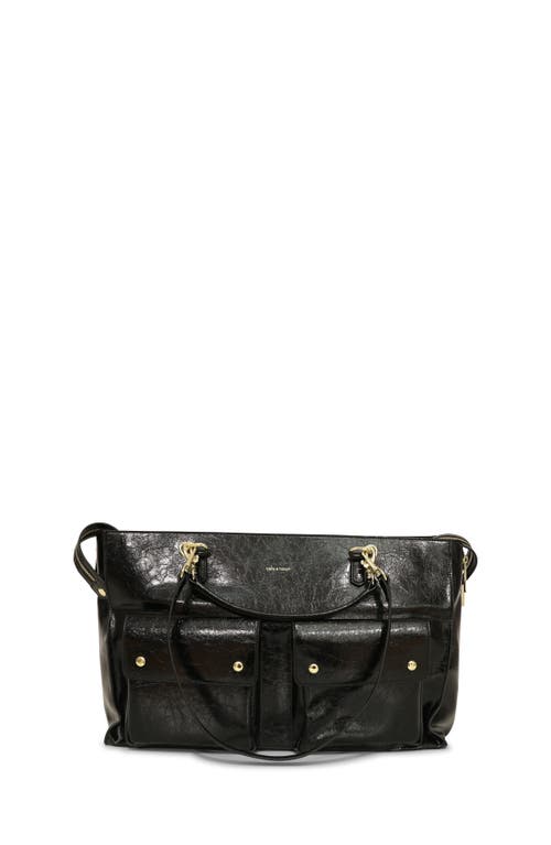 Belle & Bloom Reflections Shoulder Bag In Black