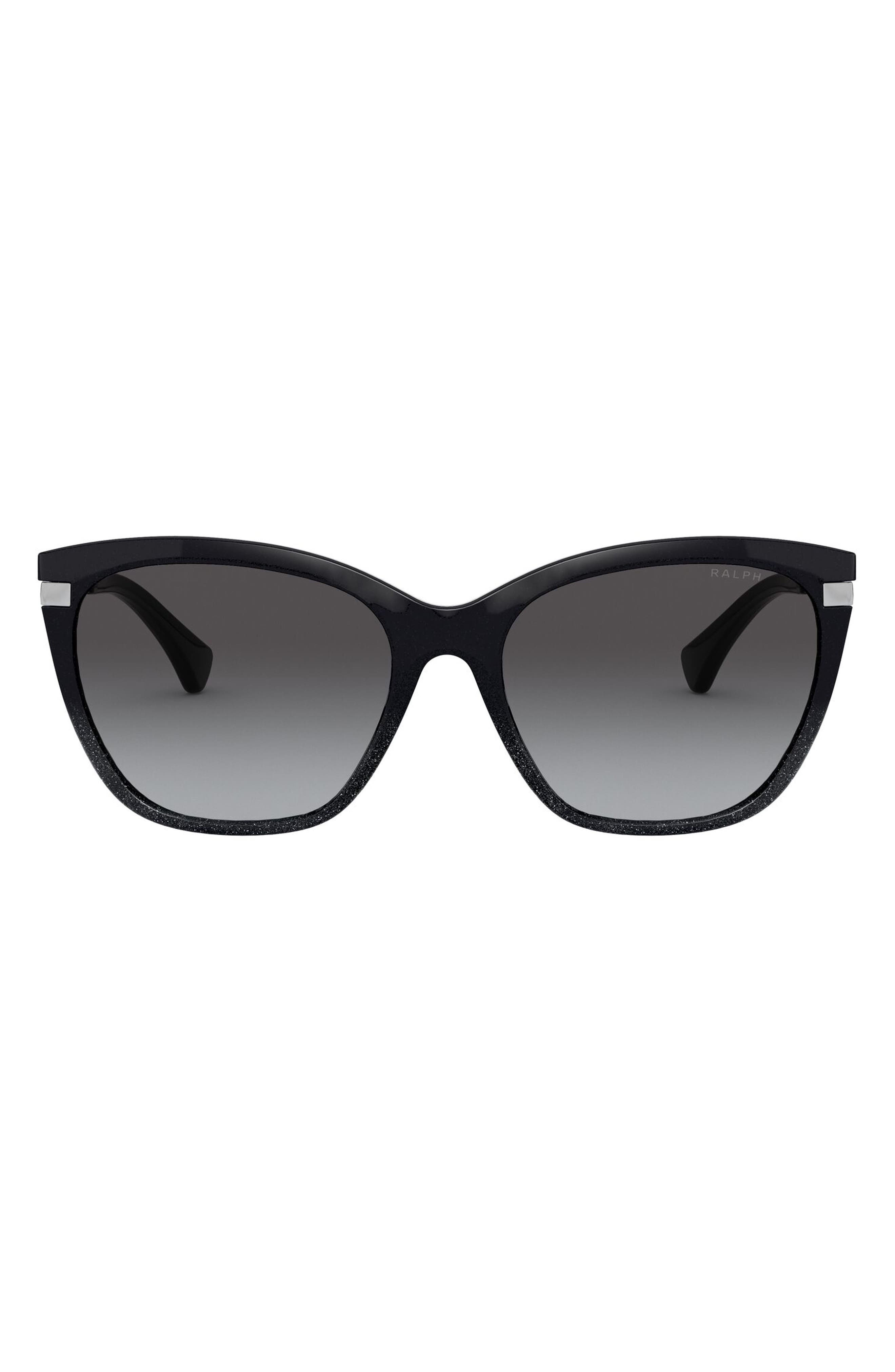 EAN 8056597161558 product image for Men's Ralph Lauren 56mm Gradient Cat Eye Sunglasses - Black Glitter | upcitemdb.com