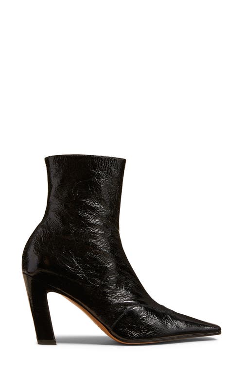 Shop Khaite Nevada Square Toe Bootie In Black