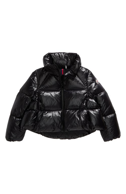 Shop Moncler Kids' Breteuil Down Puffer Jacket In Black