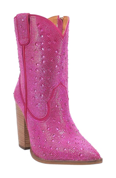 Pink boots sale for sale