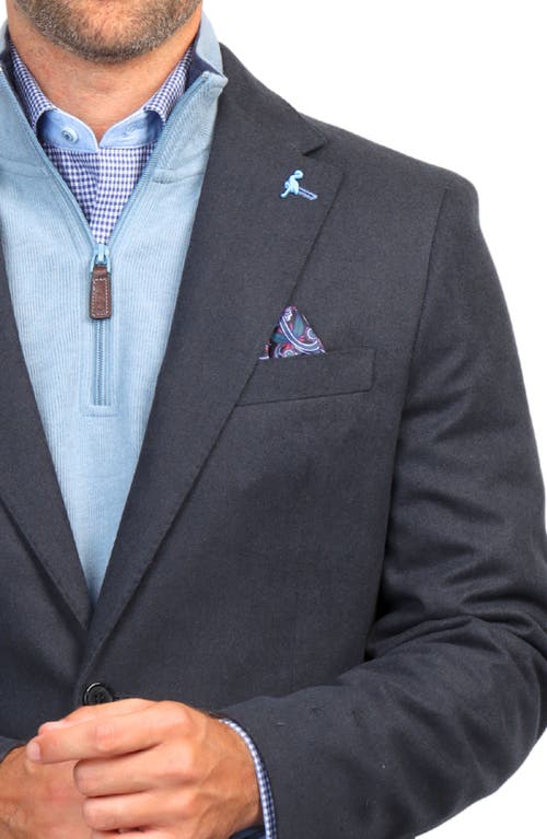Tailorbyrd Lux Cashmere Touch Sport Coat In Black