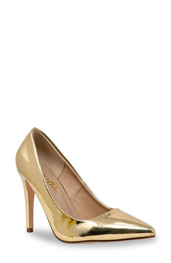 CHASE & CHLOE CHASE AND CHLOE POINTED TOE PUMP