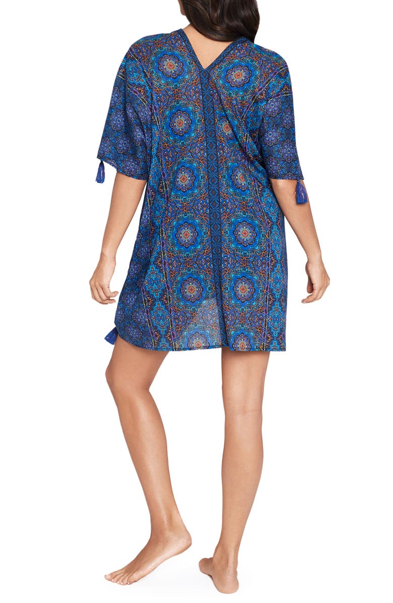 Miraclesuit® Danube Bleu Cover-Up Caftan | Nordstrom