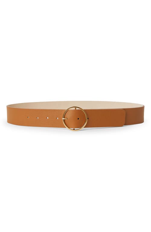 B-Low the Belt Molly Leather Belt in Cuoio Gold