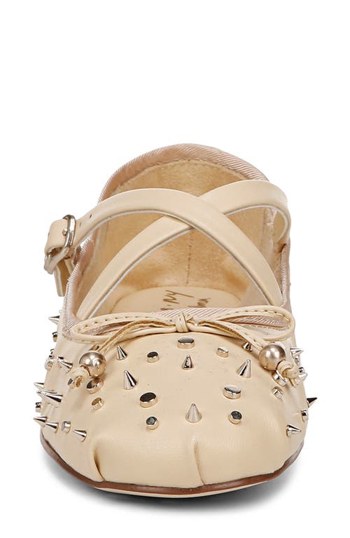 Shop Circus Ny By Sam Edelman Zuri Stud Mary Jane Flat In Eggshell