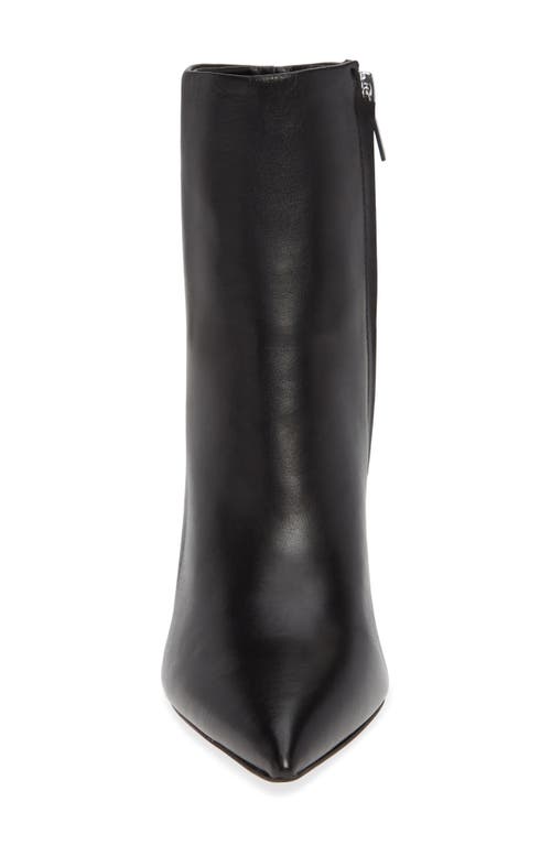 Marc Fisher Ltd Ulani Pointy Toe Bootie In Black Leather