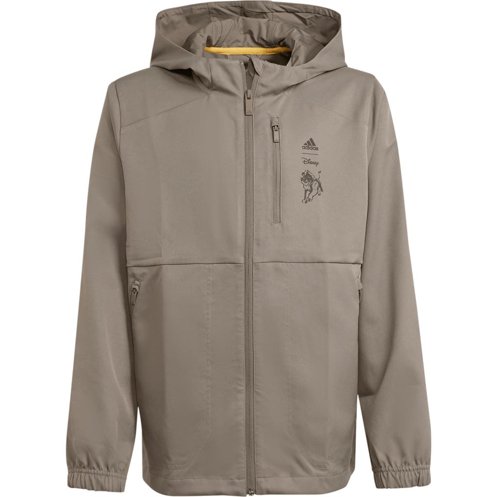 ADIDAS ORIGINALS ADIDAS X DISNEY KIDS' 'THE LION KING' RECYCLED POLYESTER JACKET