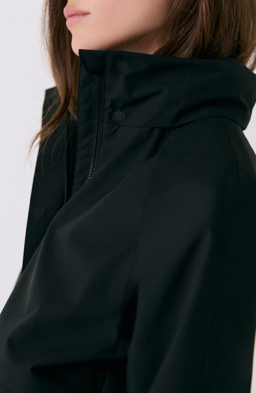 Lole Alizé Rain Trench Coat In Black