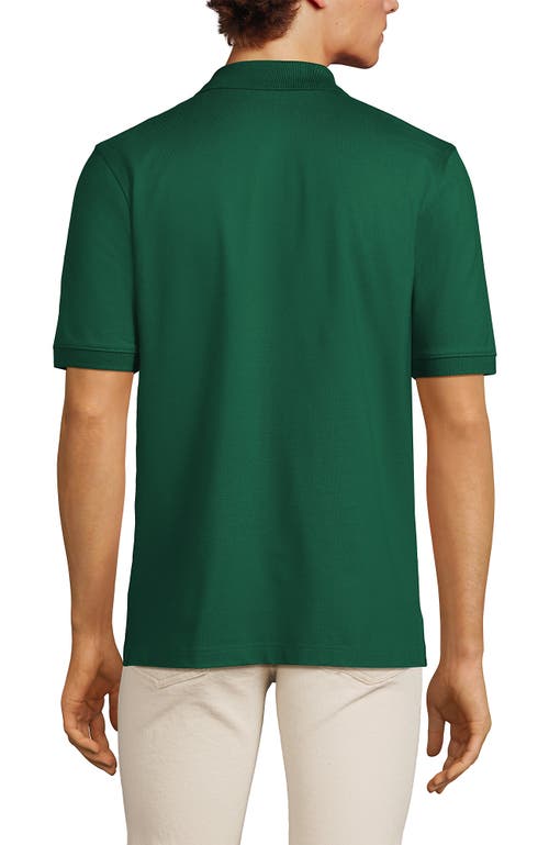 Shop Lands' End Short Sleeve Comfort-first Mesh Polo Shirt In Bright Spruce