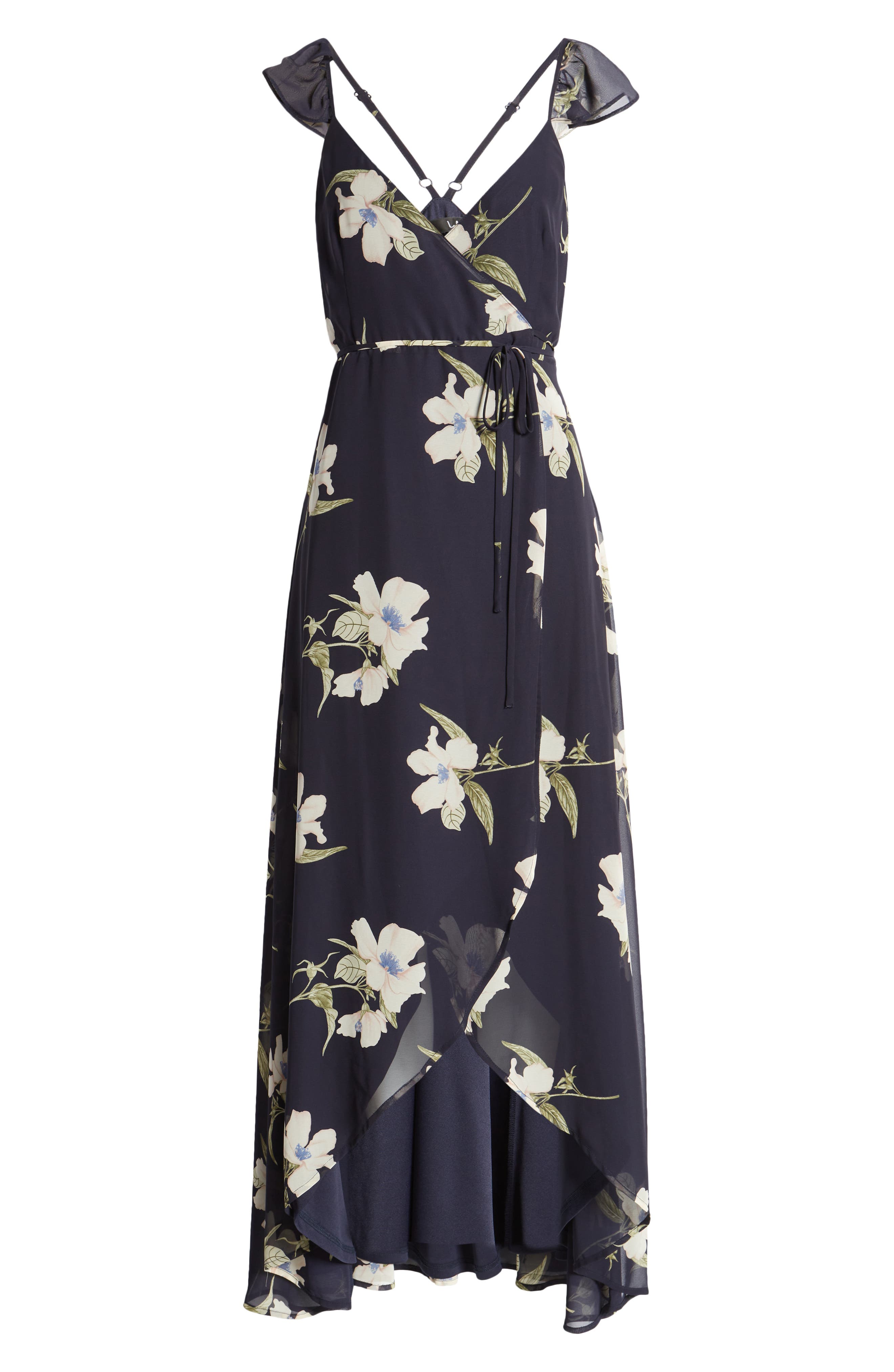 Lulus All Mine Floral Print High-Low 