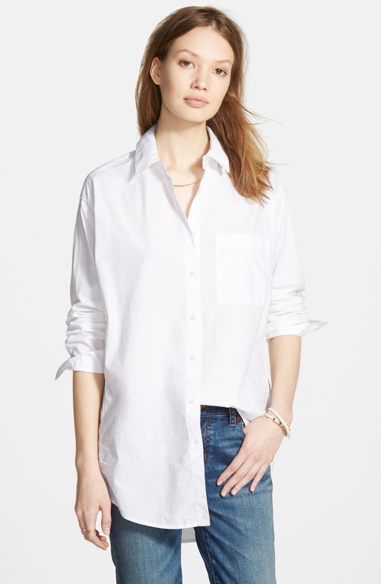 Madewell Oversize Button Front Shirt | Nordstrom