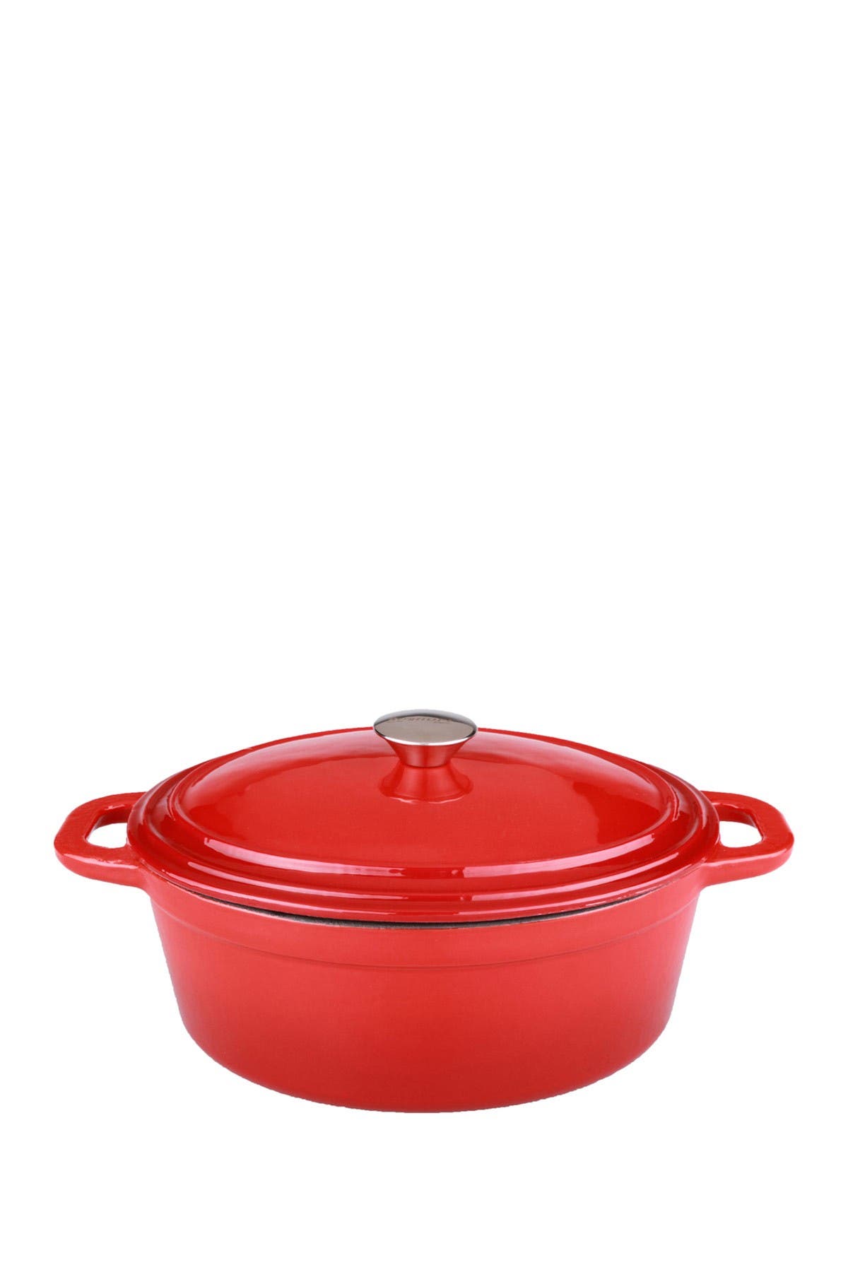 Berghoff Cast Iron Red Covered 8 Quart Casserole Dish