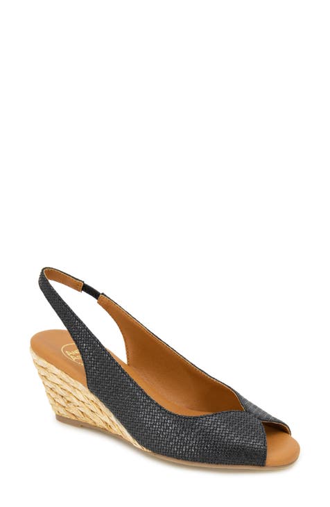 Kimy Slingback Wedge Sandal (Women)