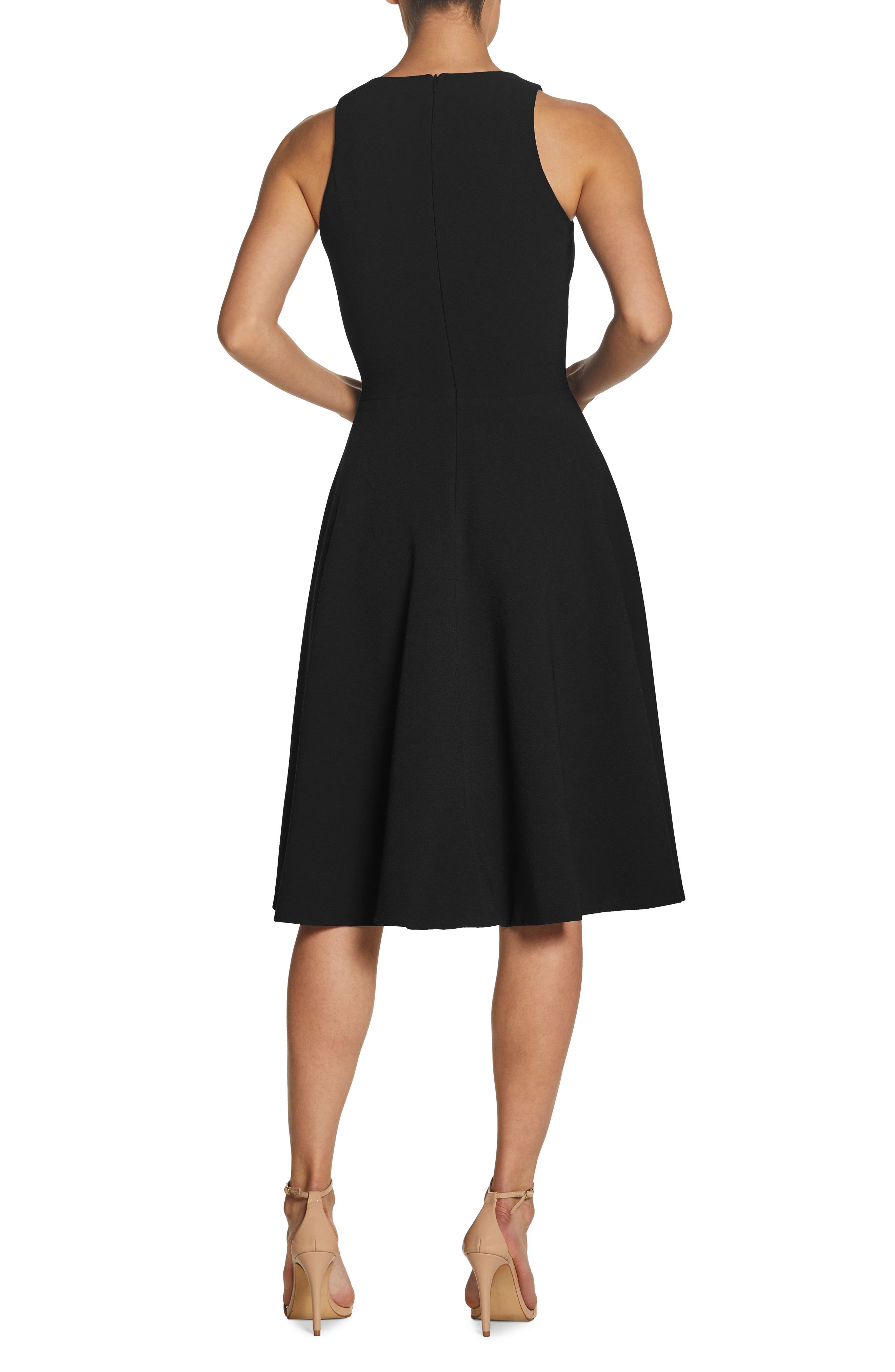 catalina fit & flare cocktail dress