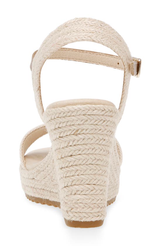 Shop Anne Klein Wylie Espadrille In Cream